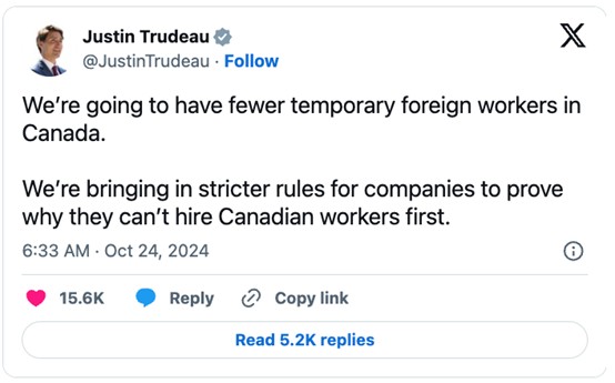 九游娱乐文化：外联出国：突发！加拿大重磅改革！移民接收目标削减20%！(图4)