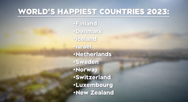 九游娱乐文化：世界幸福国家榜单出炉：新西兰第10！中国人幸福感全球最高！(图2)