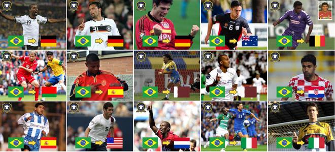 九游娱乐文化：深度揭秘：作为“全球雇佣军”集体的巴西归化球员(图2)