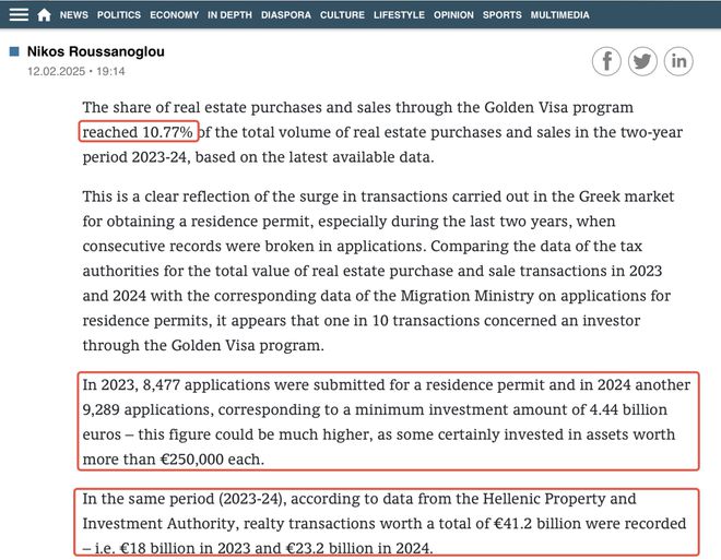 九游娱乐：希腊移民技术流：破局黄金签证窗口期25万欧元倒计时！(图1)