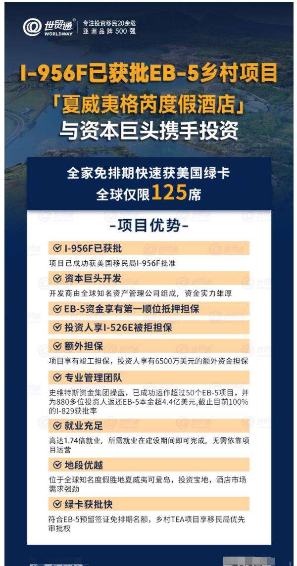 世贸通美国EB5投资移民：提速28%！美国绿卡审批加速器启动(图5)